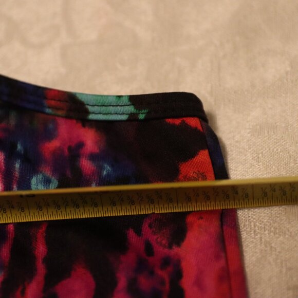 CDP & CO Spaghetti Strap Adjustable Abstract Print Tank Top Size Large - Picture 6 of 14